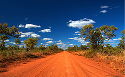 dirt track in darwin